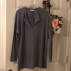 Blu Pepper Buttonless Henley Top